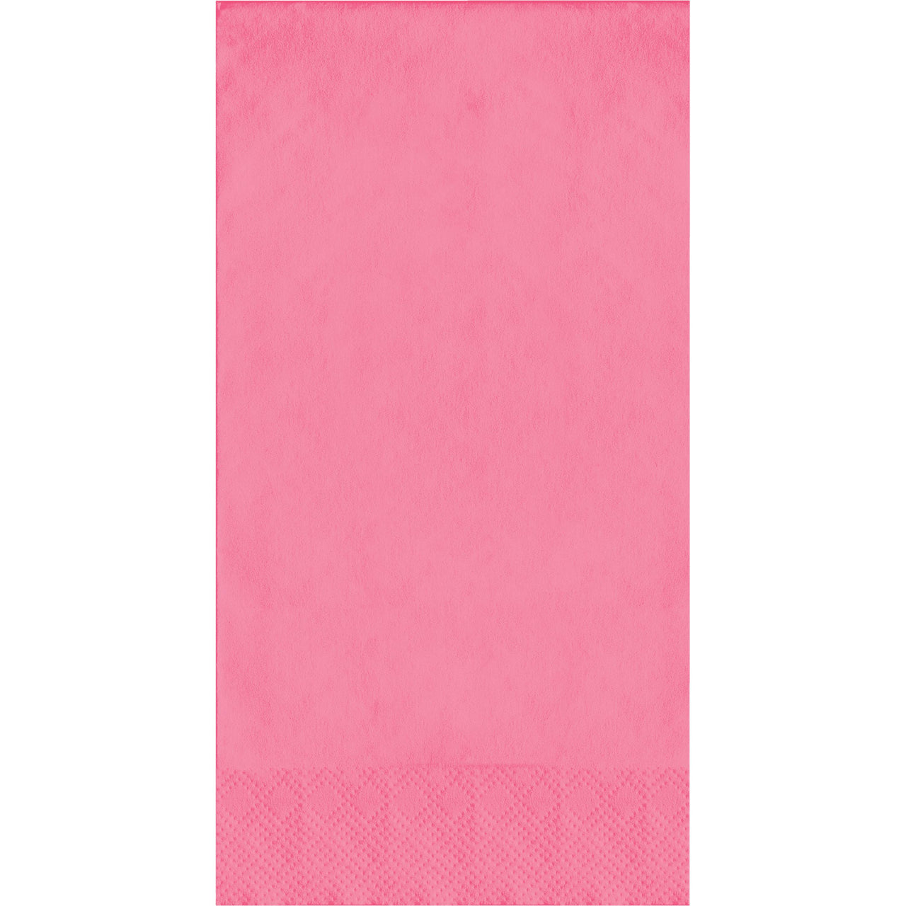 Candy Pink Guest Towels 7.75" x 4.5", 50 ct