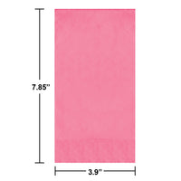 Candy Pink Guest Towels 7.75