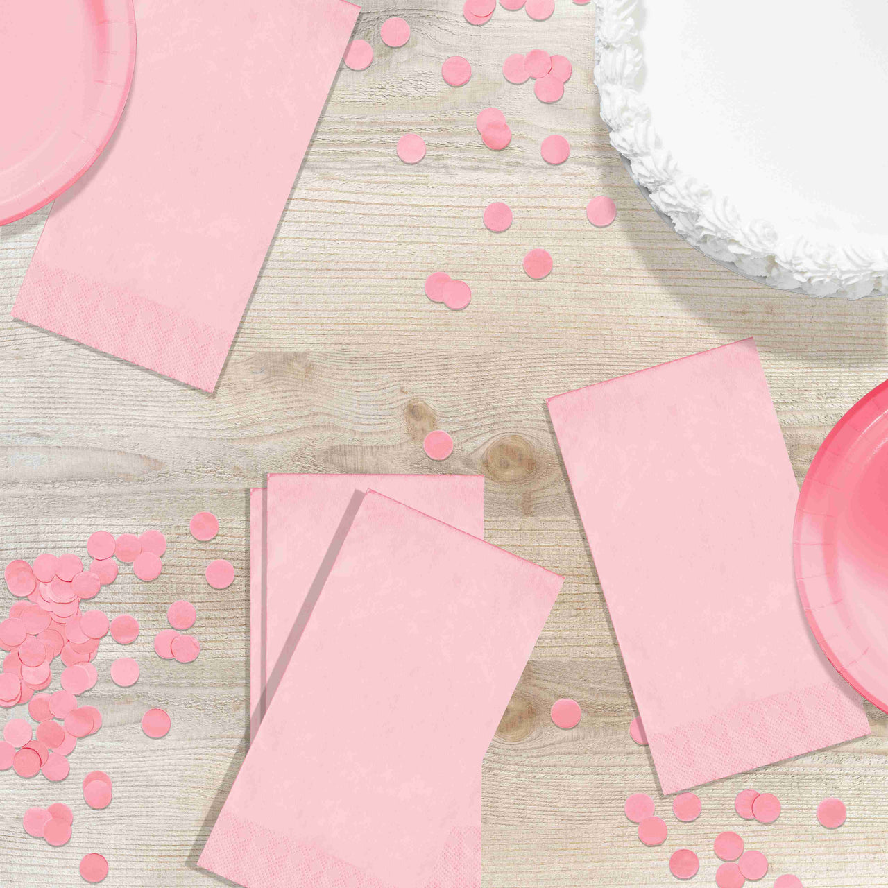 Classic Pink Guest Towels 7.75" x 4.5"