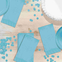 Pastel Blue Guest Towels 7.75