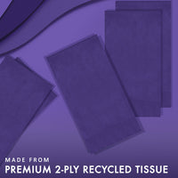 Purple Guest Towels 7.75