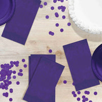 Purple Guest Towels 7.75