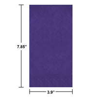 Purple Guest Towels 7.75