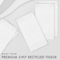 White Guest Towels 7.75