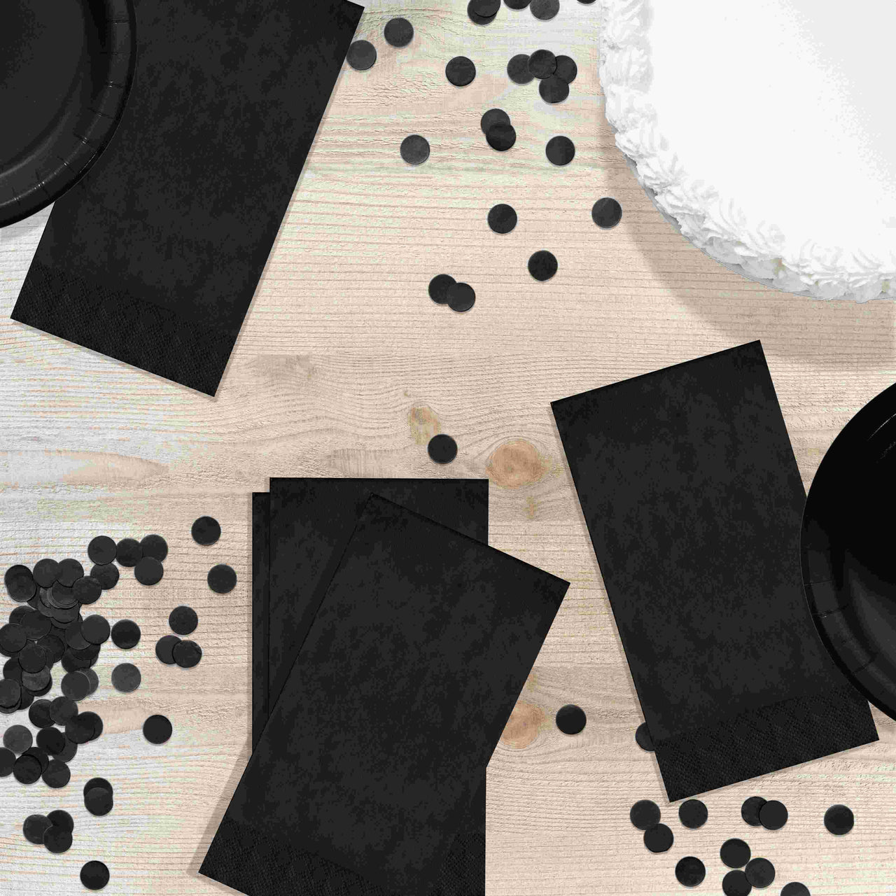 Black Velvet Guest Towels 7.75" x 4.5", 100 ct