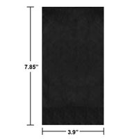 Black Velvet Guest Towels 7.75