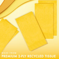 School Bus Yellow Guest Towels 7.75