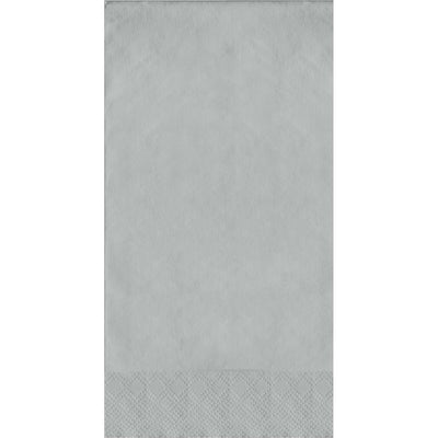 Shimmering Silver Guest Towels 7.75" x 4.5"