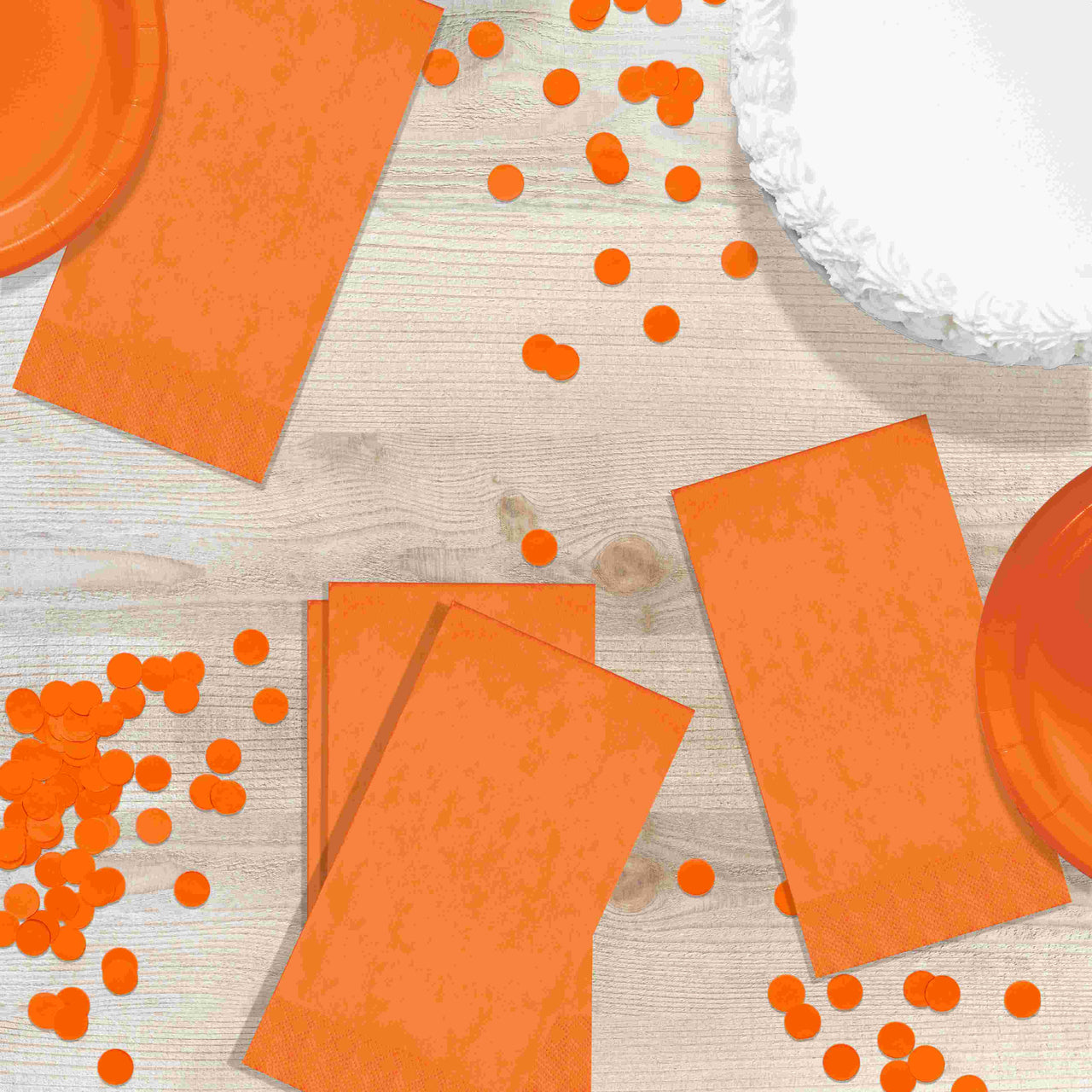 Sunkissed Orange Guest Towels 7.75" x 4.5"