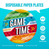 Sports Spirit Game Time Luncheon Plates 7