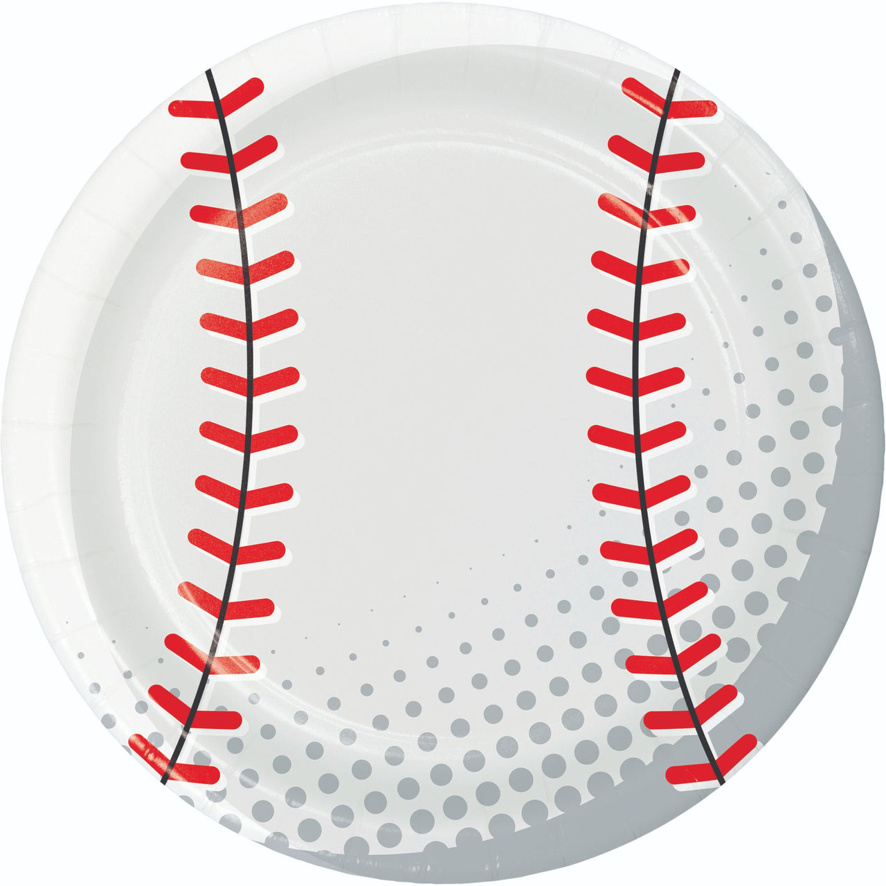 Sports Spirit Baseball Dinner Plates 9"