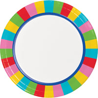Bright Vibes Asst Luncheon Plates 7