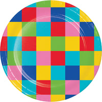 Bright Vibes Asst Luncheon Plates 7