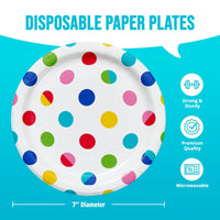 Bright Vibes Asst Luncheon Plates 7