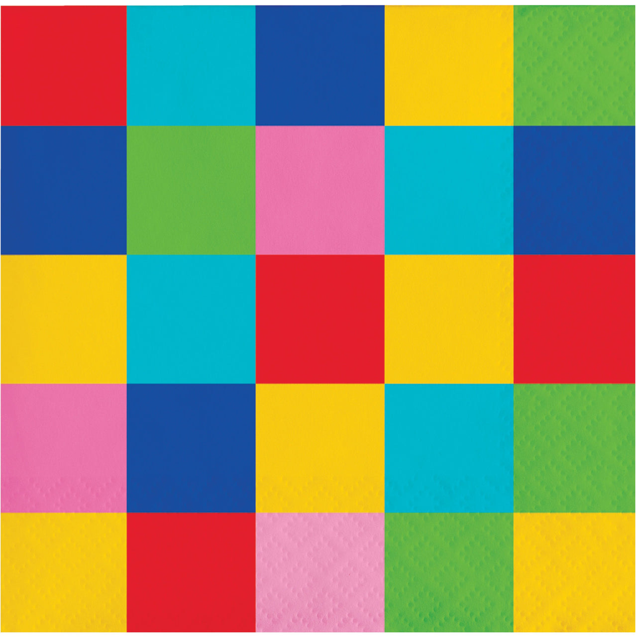 Bright Vibes Beverage Napkins 5" x 5"