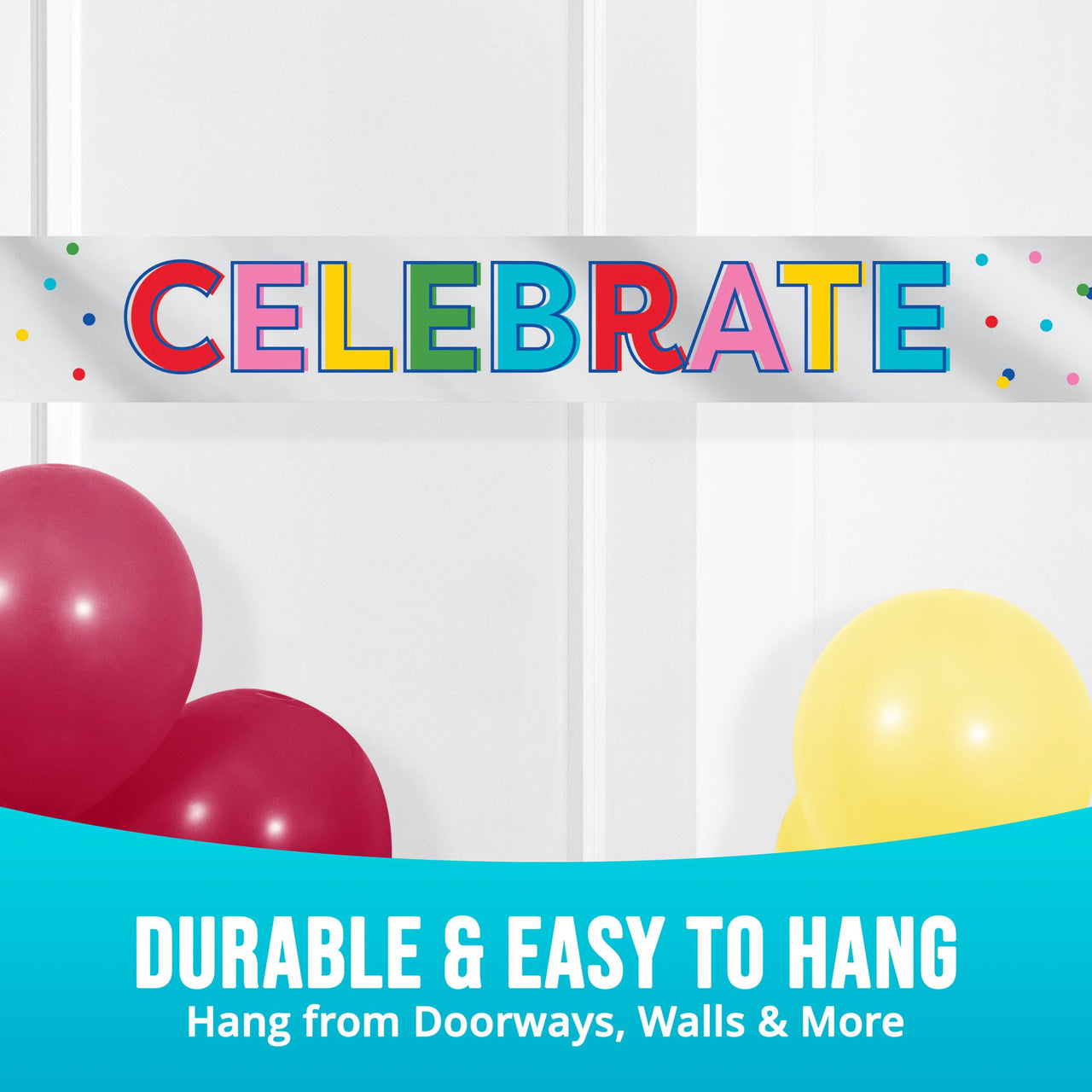 Bright Vibes Party Banners
