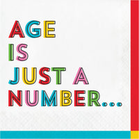 Snarky Celebration Age Luncheon Napkins 6.5