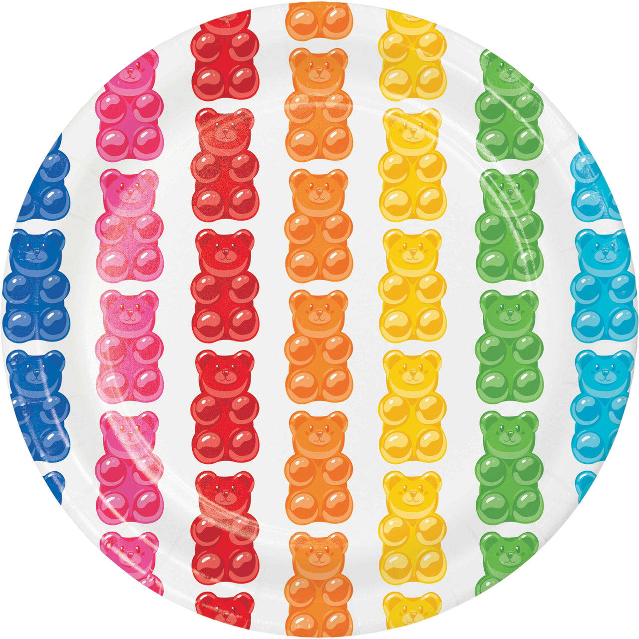 Gummy Bear Bash Luncheon Plates 7"