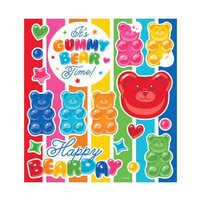 Gummy Bear Bash Stickers