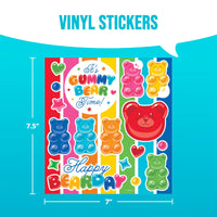 Gummy Bear Bash Stickers