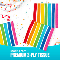 Rainbow Cheer Beverage Napkins 5