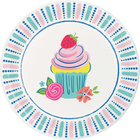 Floral Cake Asst Luncheon Plates 7