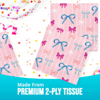 Bow Bash Luncheon Napkins 6.5