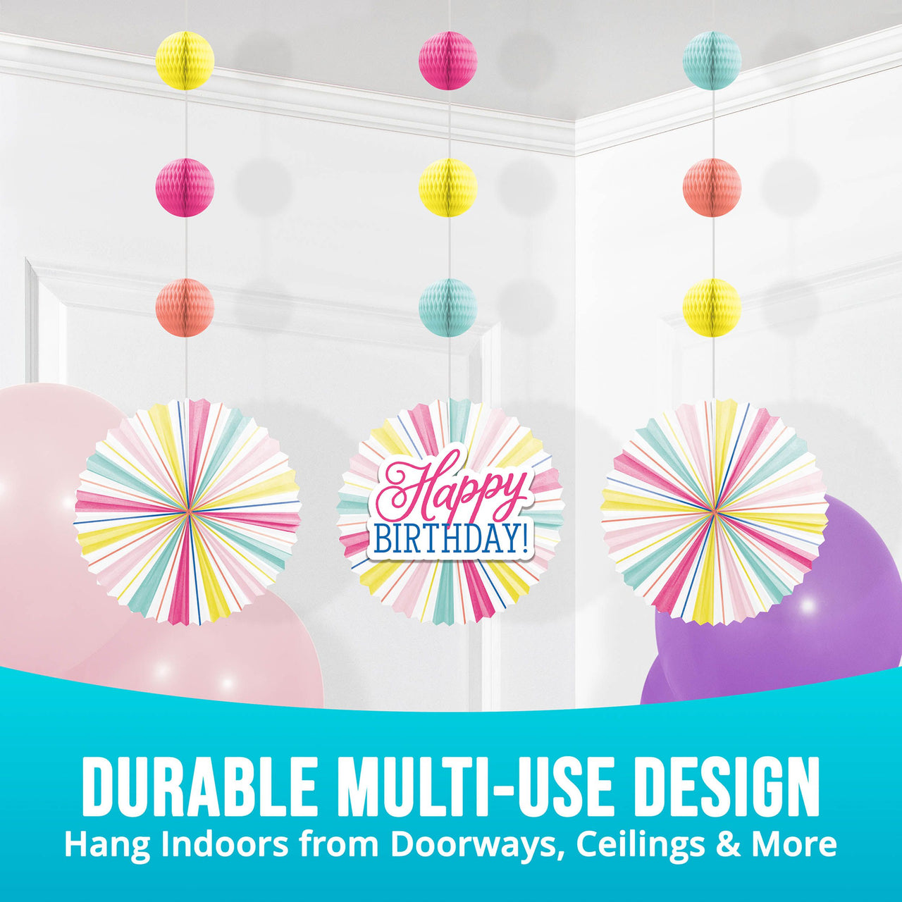 Birthday Brights Party Decorations