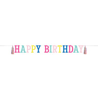 Birthday Brights Party Banners