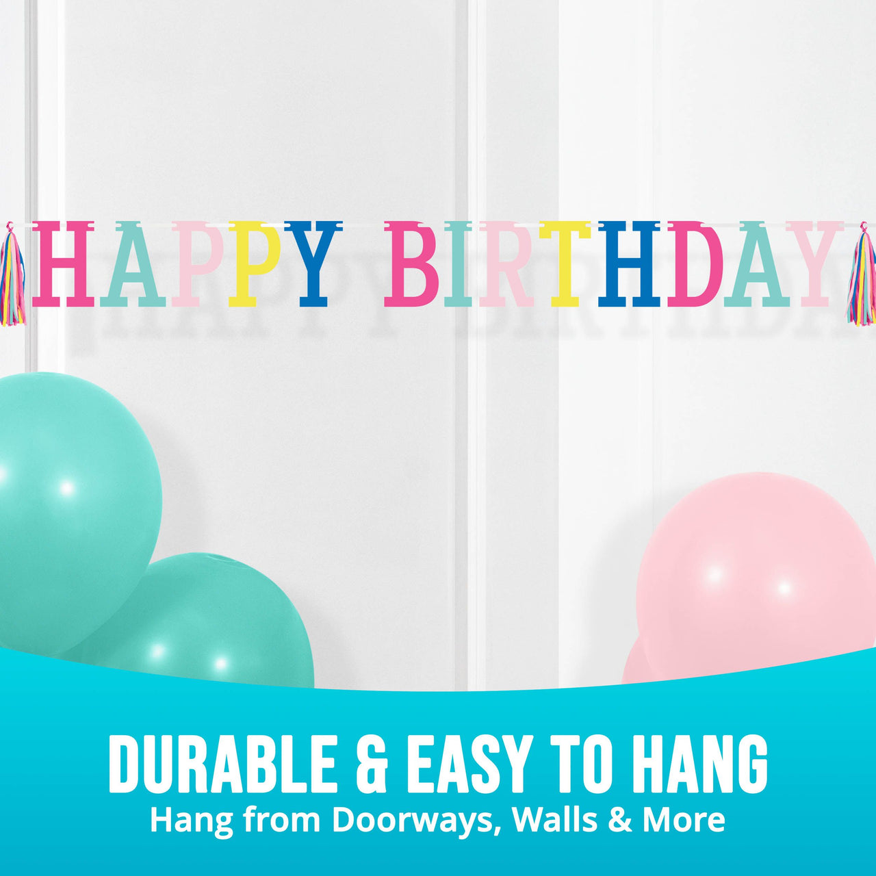 Birthday Brights Party Banners