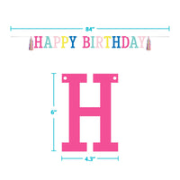Birthday Brights Party Banners