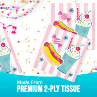 Birthday Treats Luncheon Napkins 6.5
