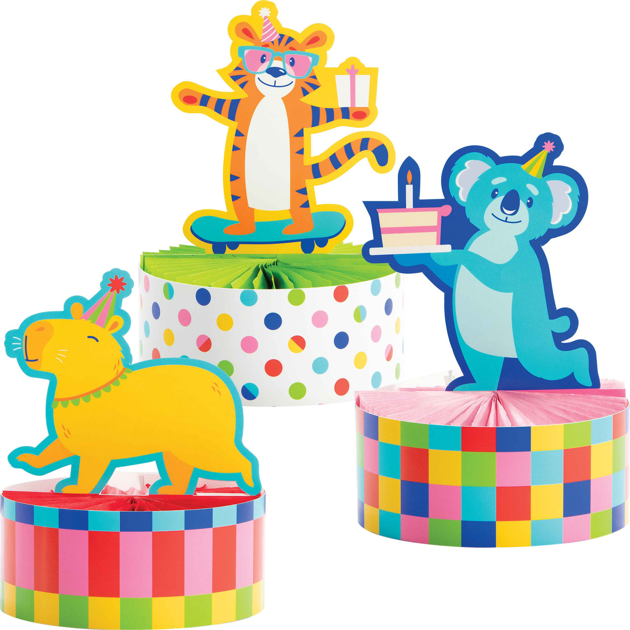 Animal Jamboree Centerpieces