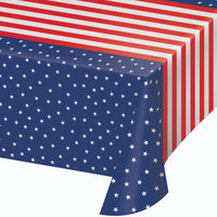 Patriotic Plastic Tablecovers 54