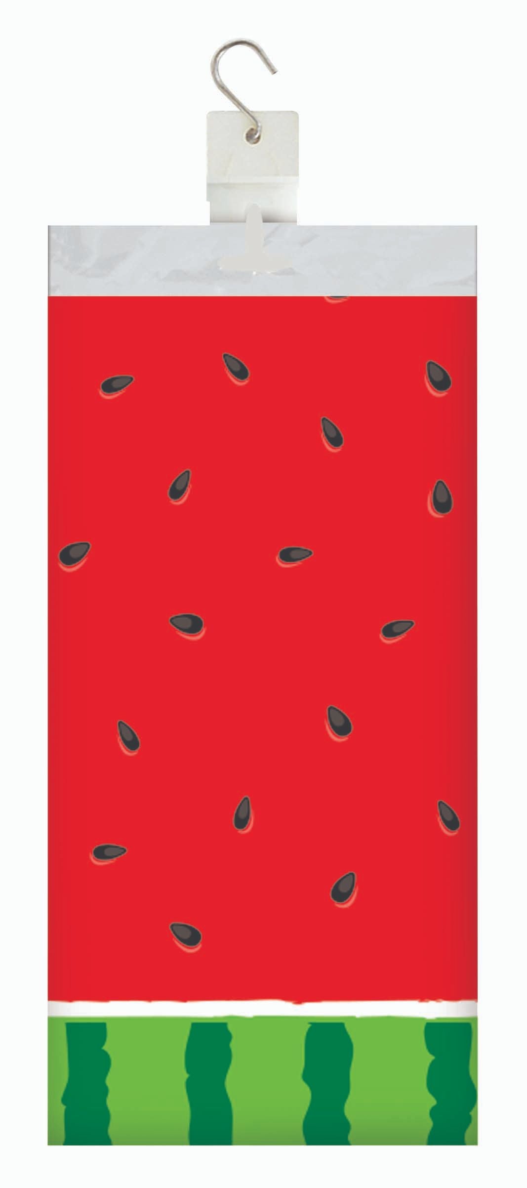 Watermelon Plastic Tablecovers 54" x 108"