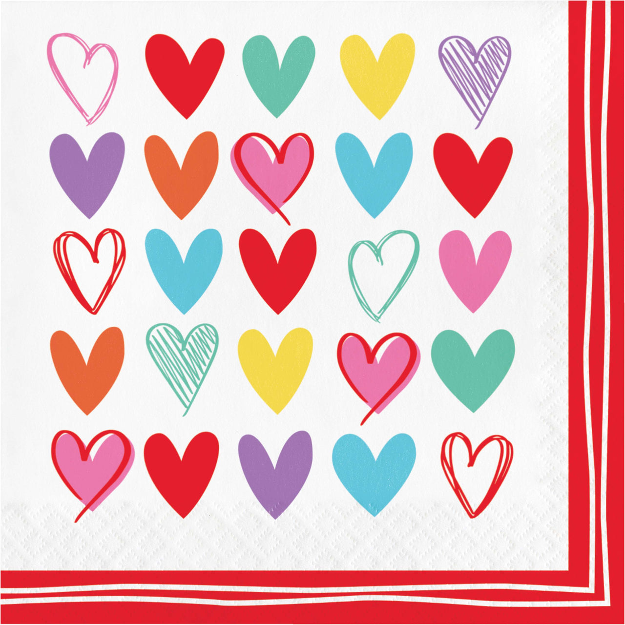 Color Crush Luncheon Napkins 6.5" x 6.5"