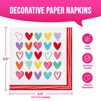 Color Crush Luncheon Napkins 6.5