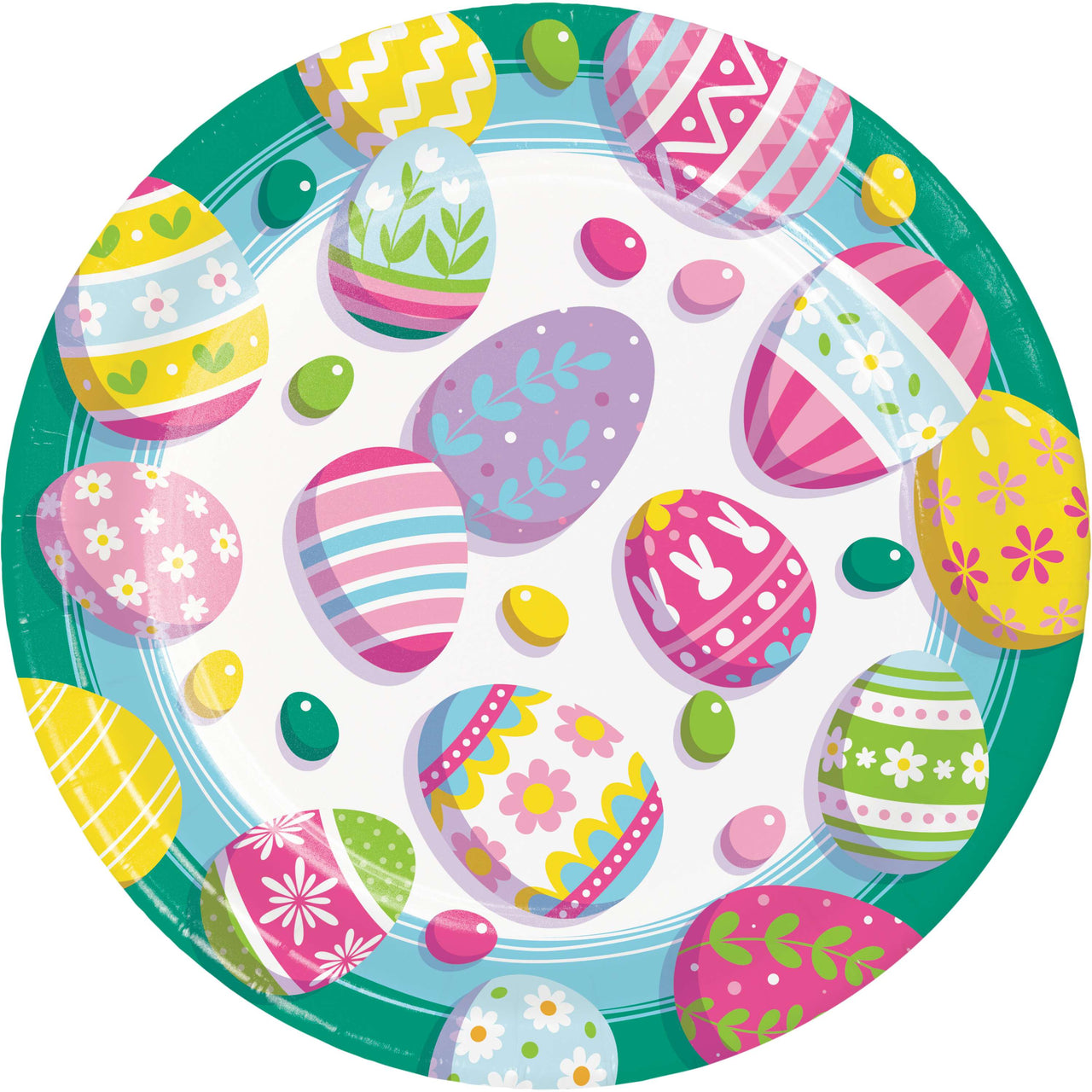 Eggsplosion Jellybean Dinner Plates 9"