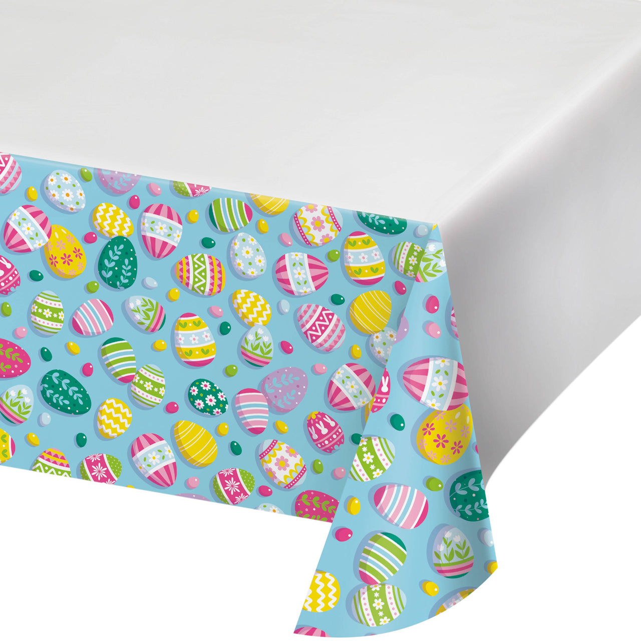Eggsplosion Jellybean Plastic Tablecovers 54" x 96"