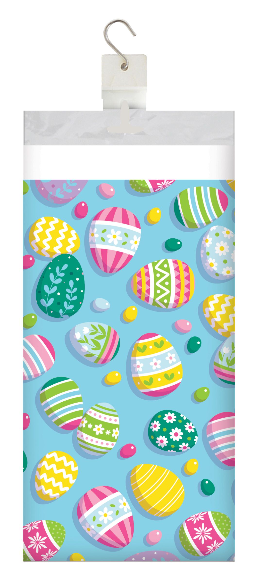Eggsplosion Jellybean Plastic Tablecovers 54" x 96"