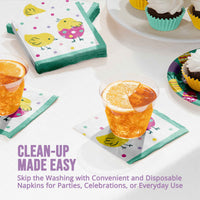 Eggstra Easter Beverage Napkins 5