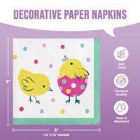 Eggstra Easter Beverage Napkins 5