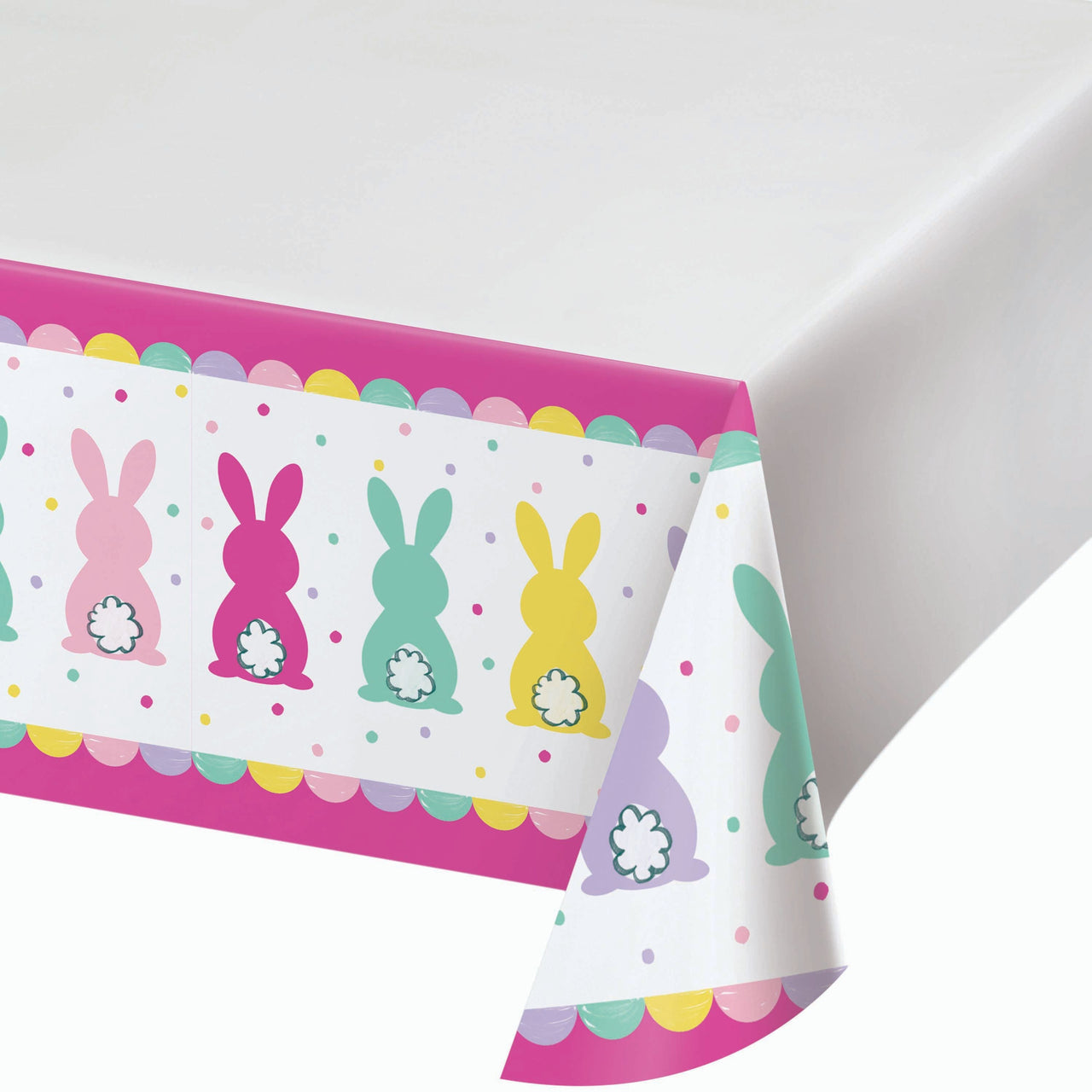 Eggstra Easter Plastic Tablecovers 54" x 96"