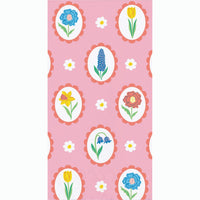 Easter Meadow Floral Guest Towels 7.75
