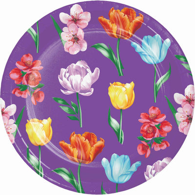 Garden Glow Luncheon Plates 7"