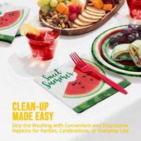 Summer Slice Luncheon Napkins 6.5