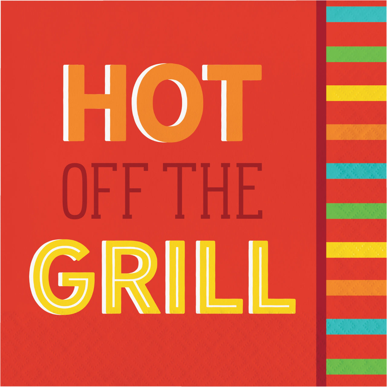 Sizzle and Serve Luncheon Napkins 6.5" x 6.5"
