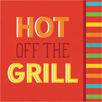 Sizzle and Serve Luncheon Napkins 6.5