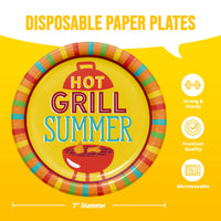 Sizzle and Serve Luncheon Plates 7