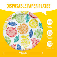 Citrus Bliss Luncheon Plates 7
